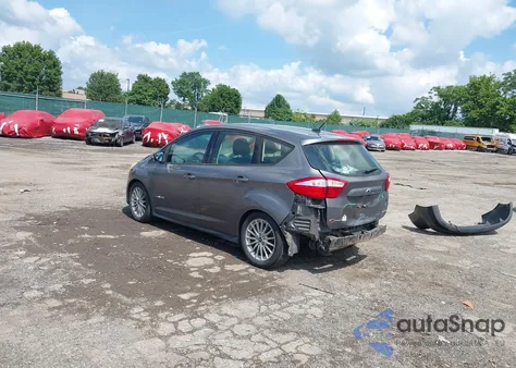 2013 Ford C-Max Hybrid Se z USA, uszkodzony, nr VIN 1FADP5AU0DL508913